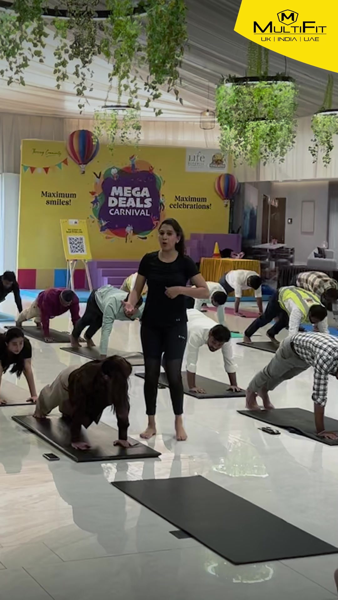MultiFit Facebook ad: Transform Your Workplace with Corporate Wellness