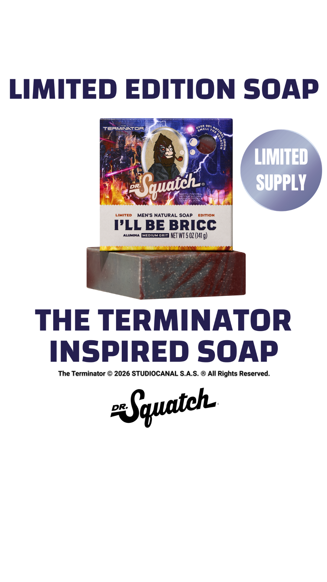 Dr. Squatch Facebook ad