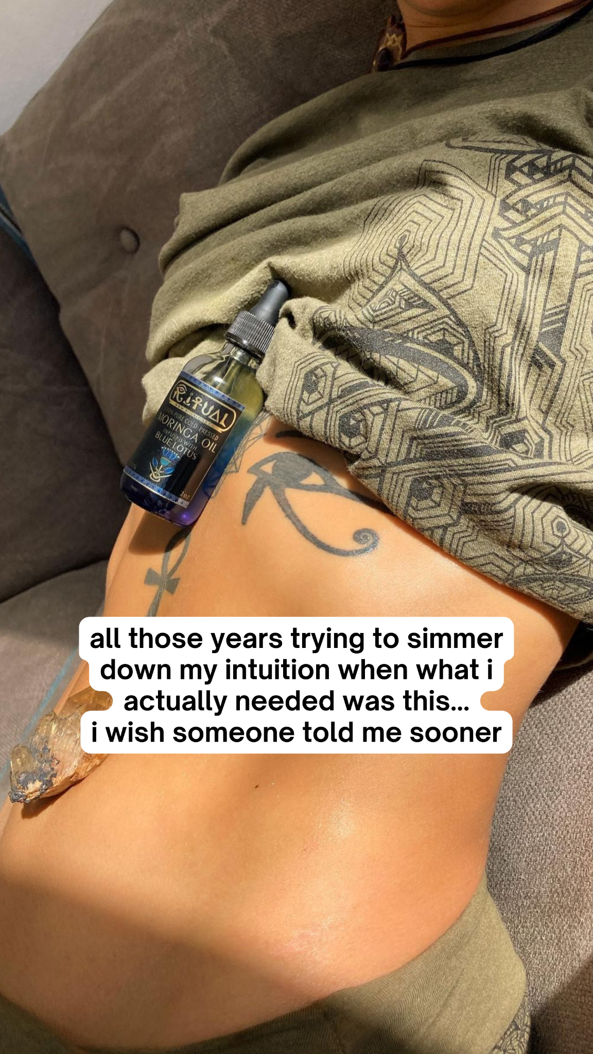 Ritual Oils Facebook ad