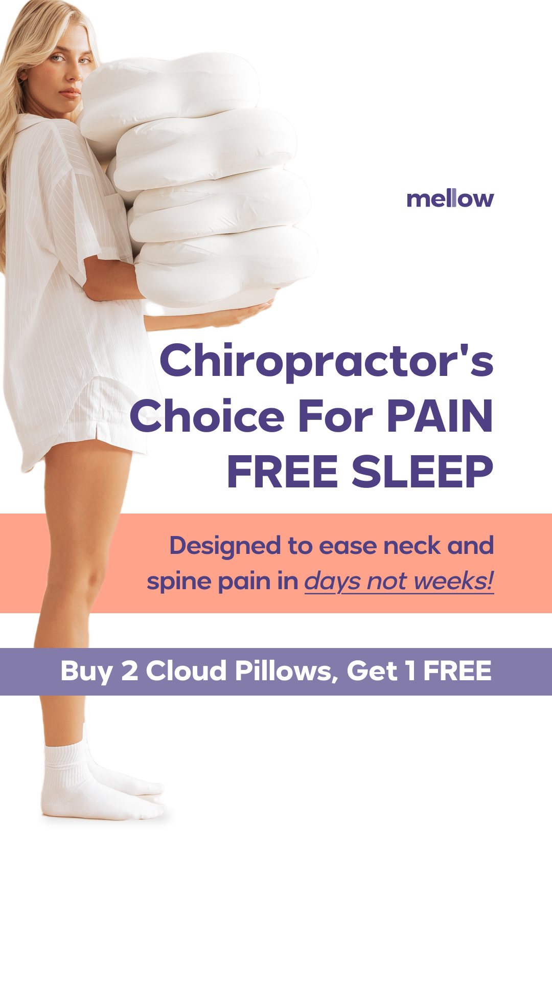 Mellow Sleep Facebook ad