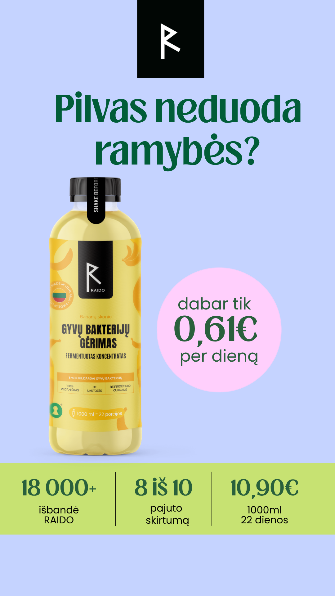 Raido.lt Facebook ad