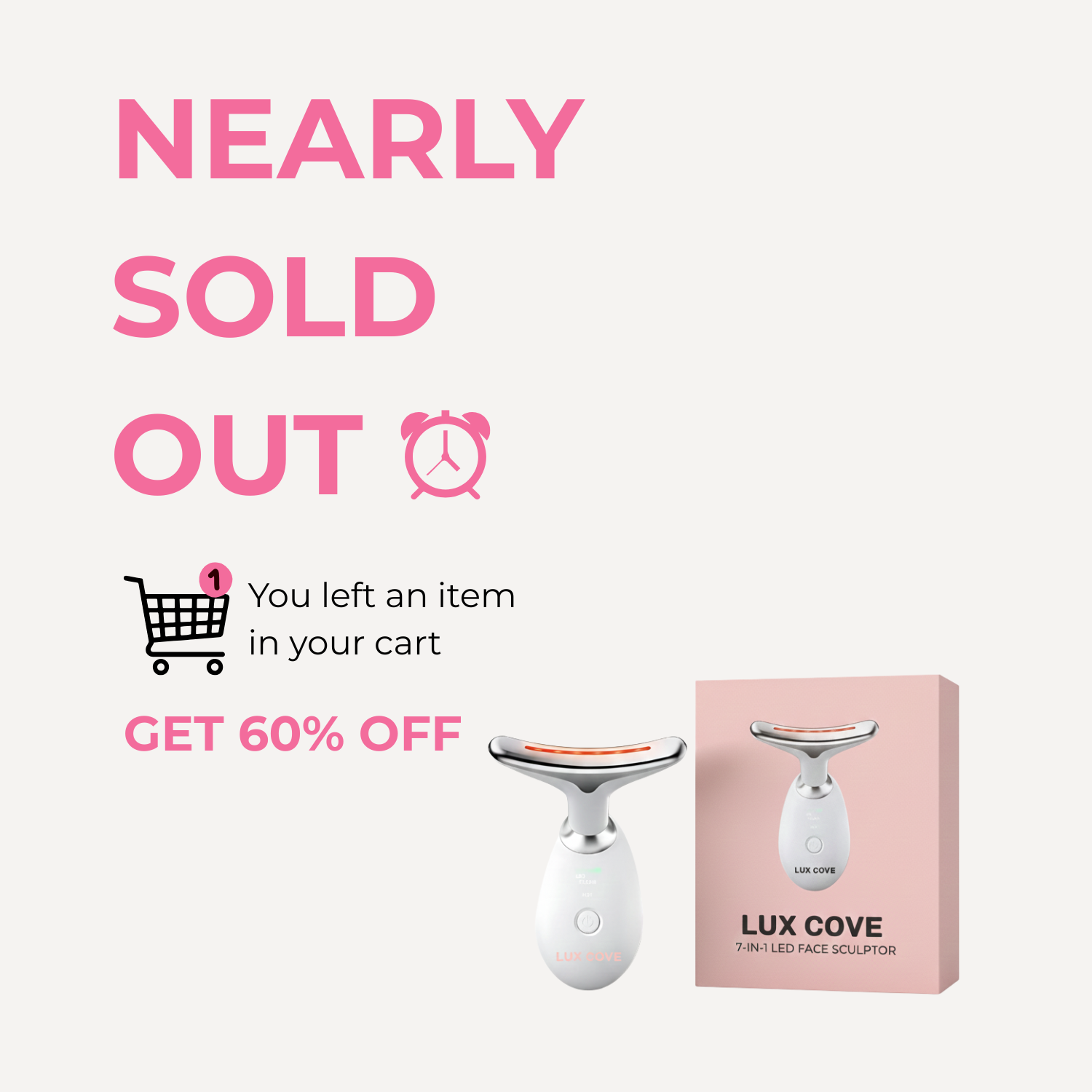 Lux Cove Facebook ad
