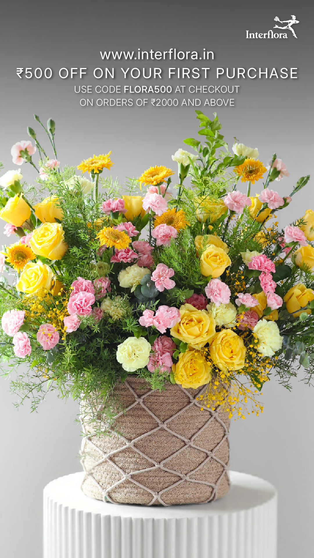 Interflora India Facebook ad
