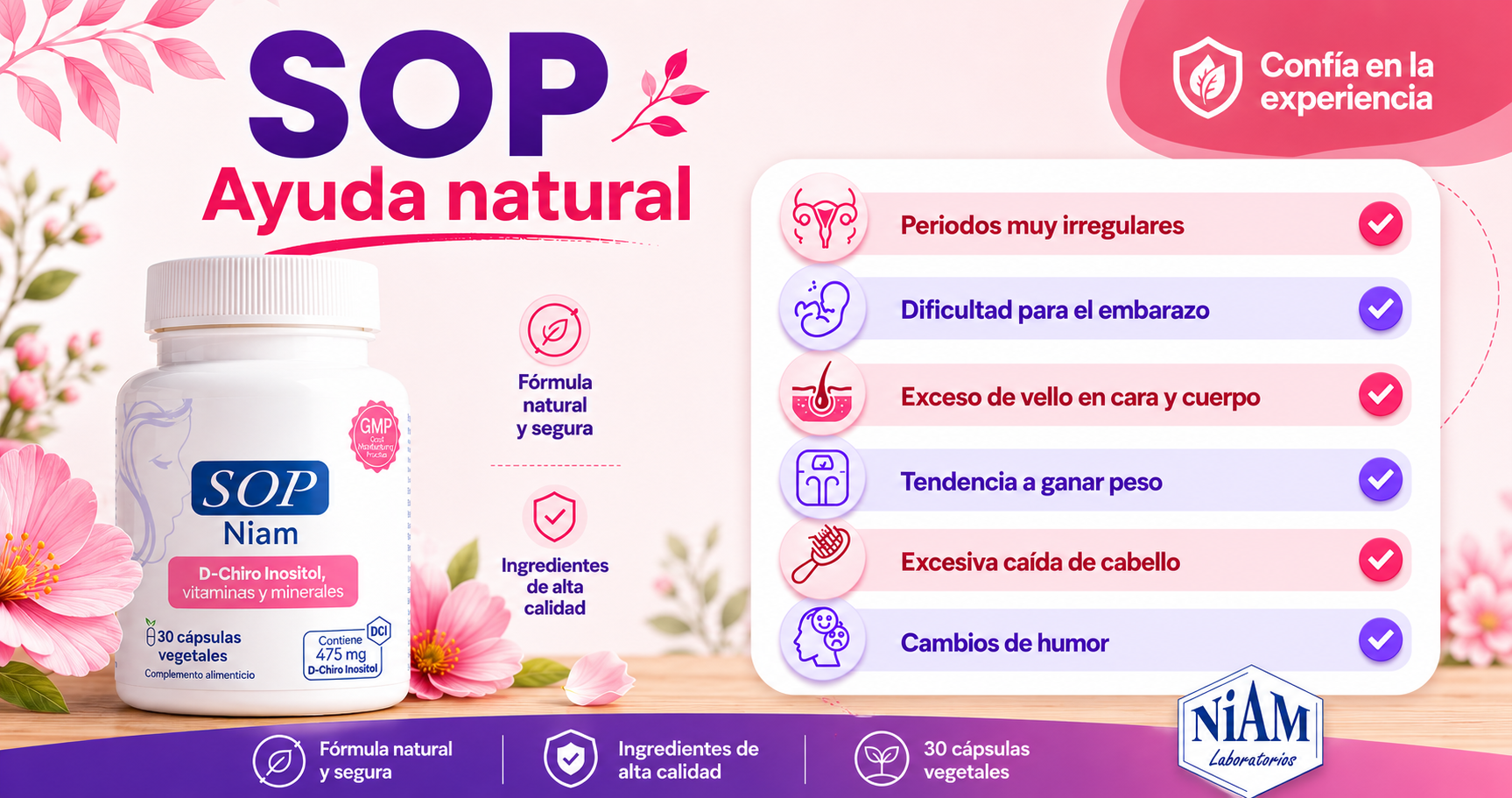 Síndrome de Ovarios Poliquísticos con PCOS Facebook ad from Jun 2, 2026