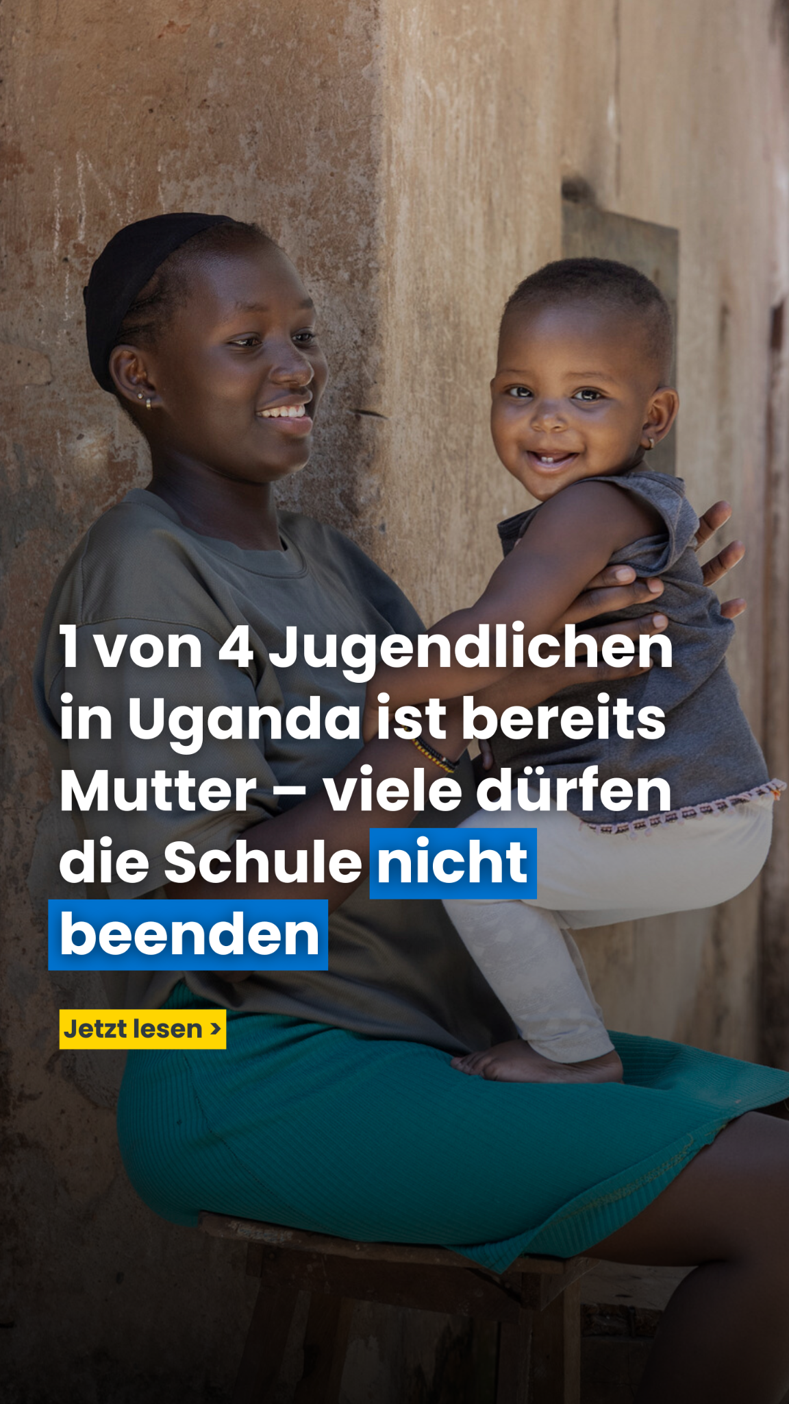 Plan International Deutschland Facebook ad from May 31, 2026