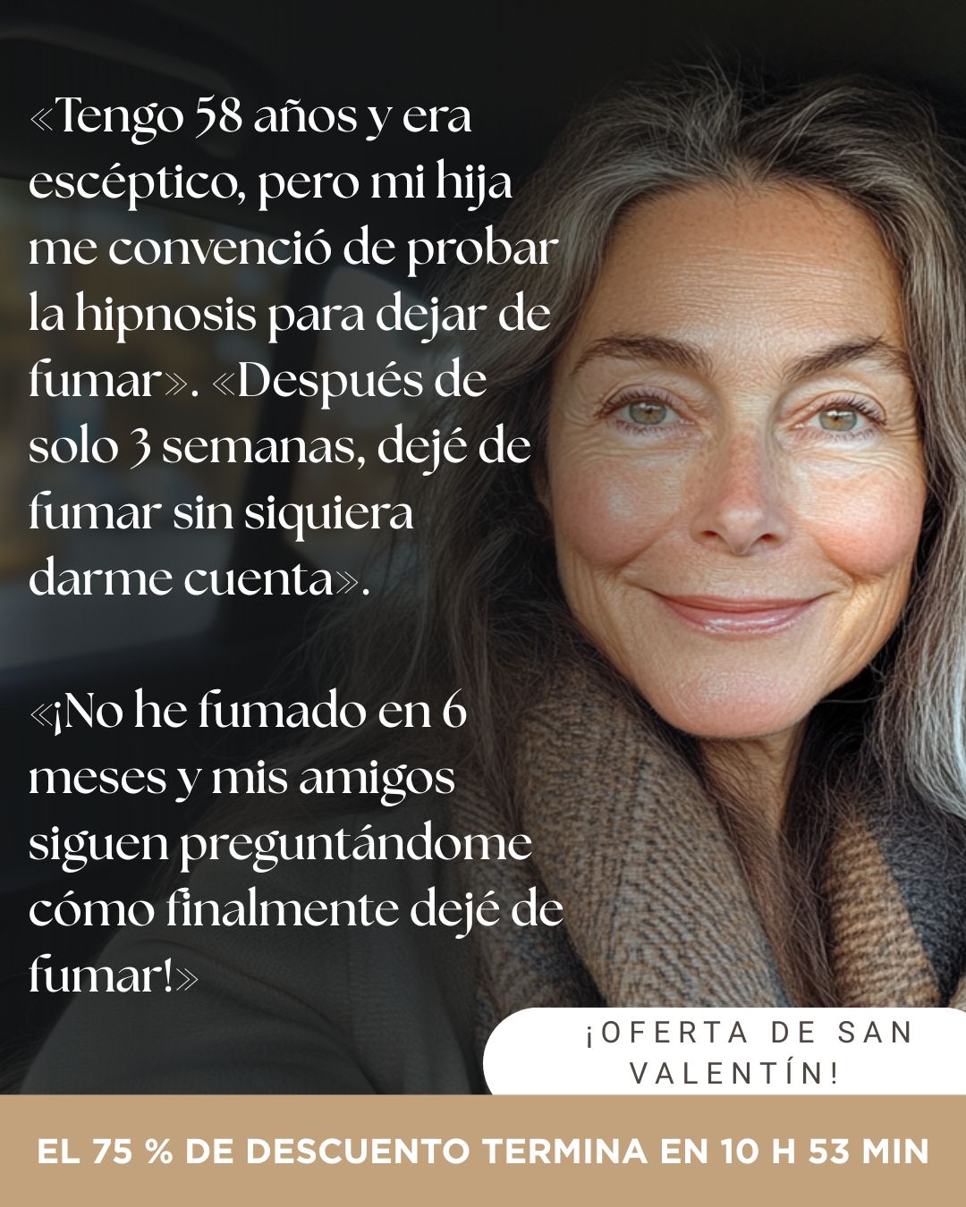 Dr. Claire Bernard Facebook ad: Deja de fumar de una forma que de verdad resulta fácil
