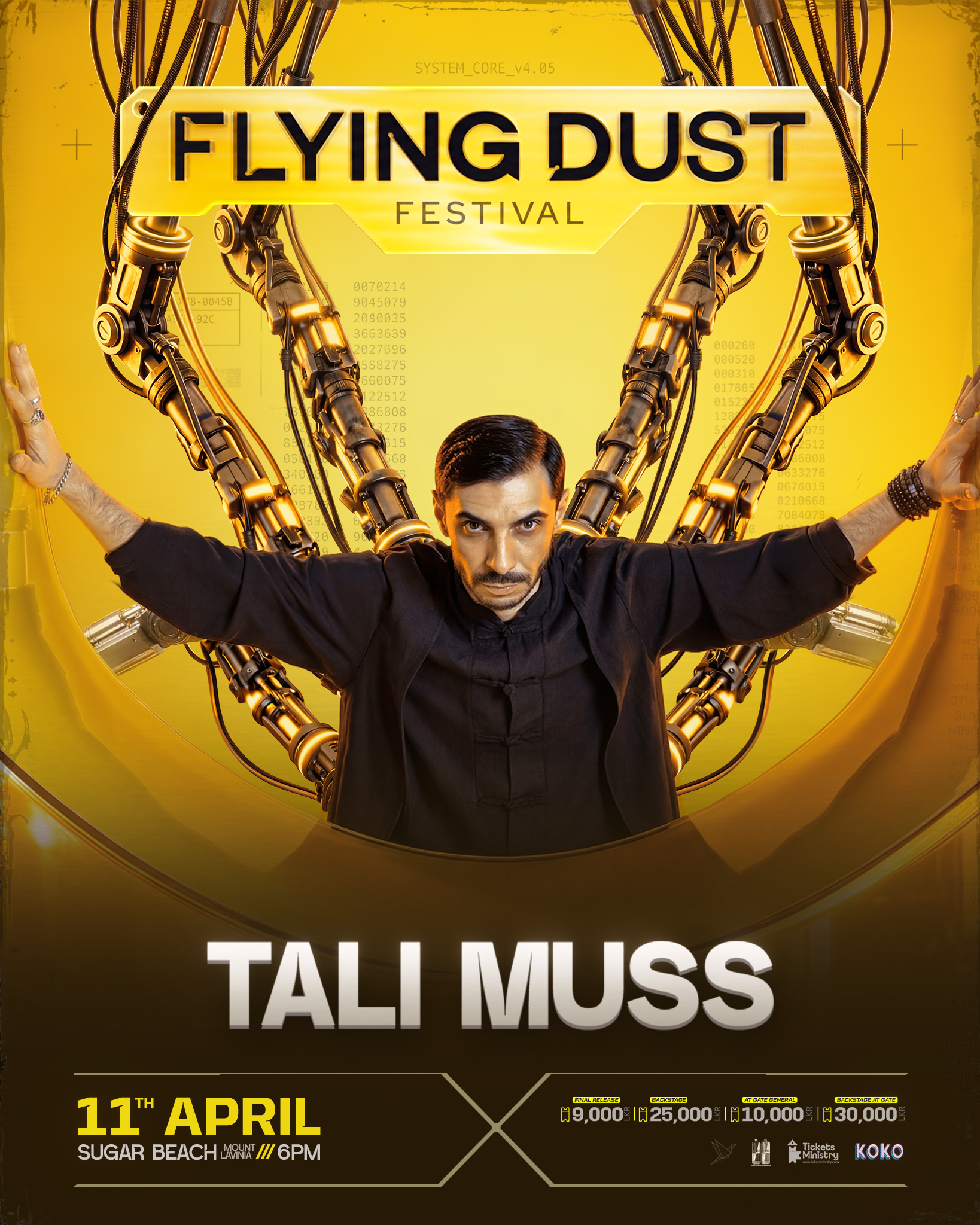 FLYING DUST Facebook ad: TicketsMinistry
