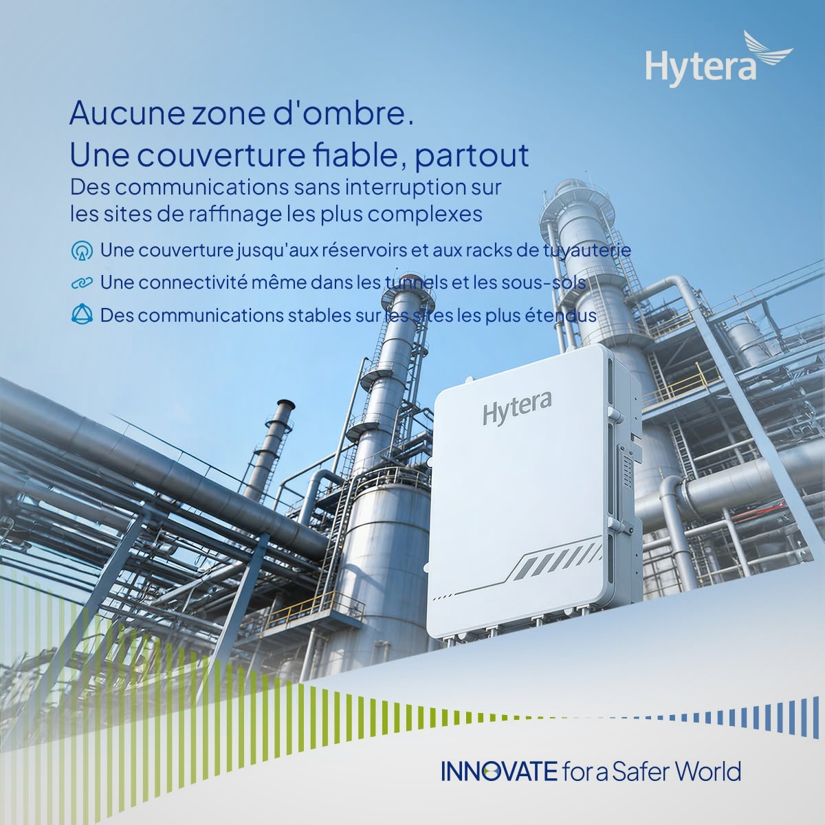 Hytera Afrique francophone Facebook ad: Hytera: Des communications critiques pour sécuriser le…