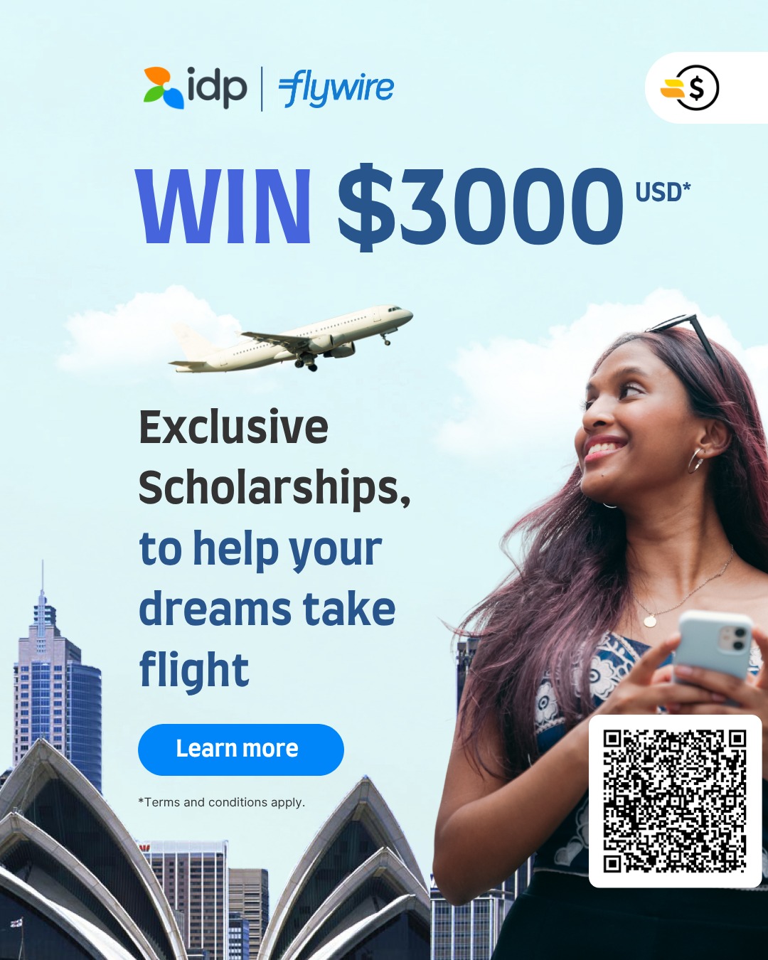 IDP Education Facebook ad
