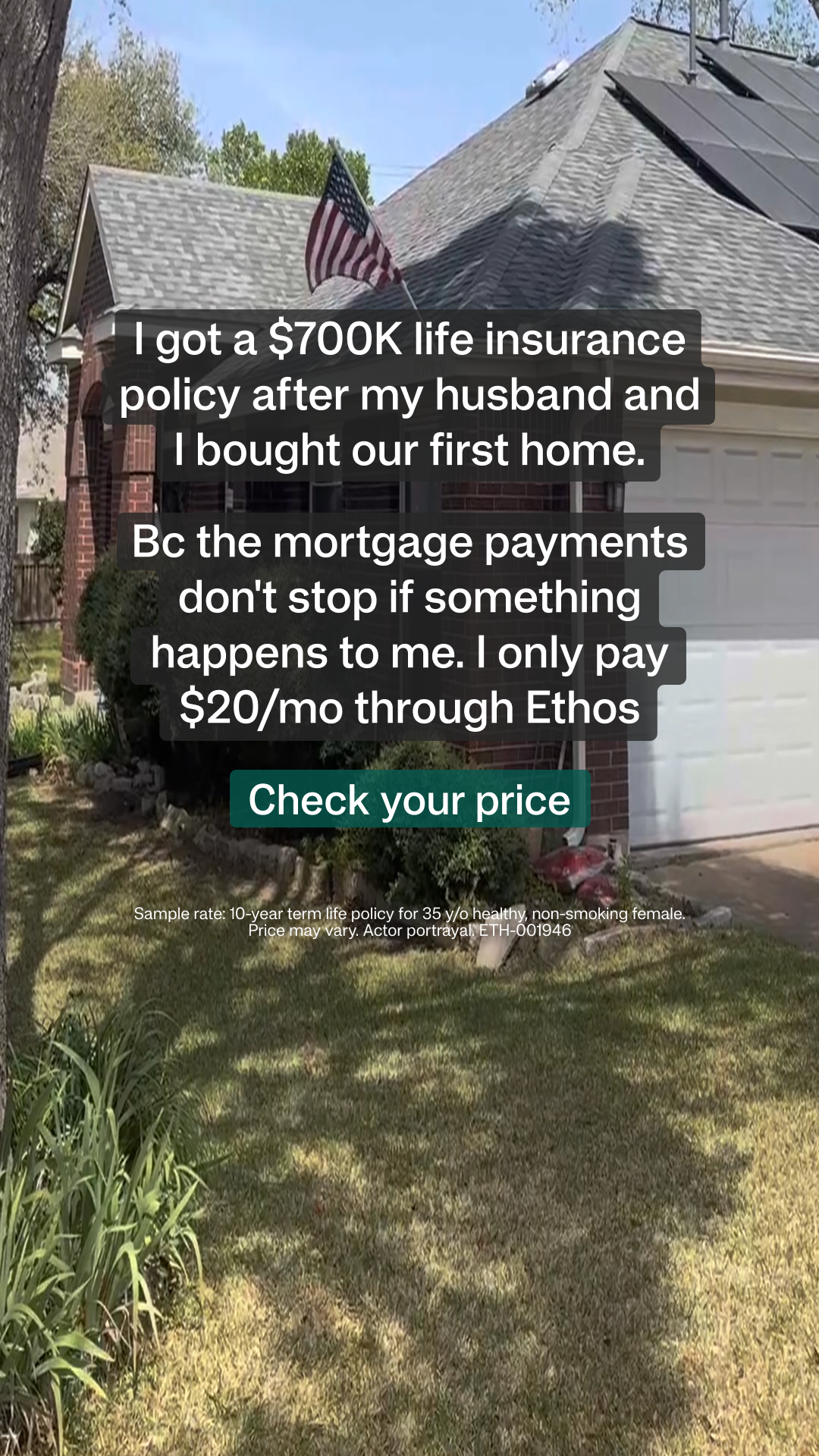 Ethos Facebook ad
