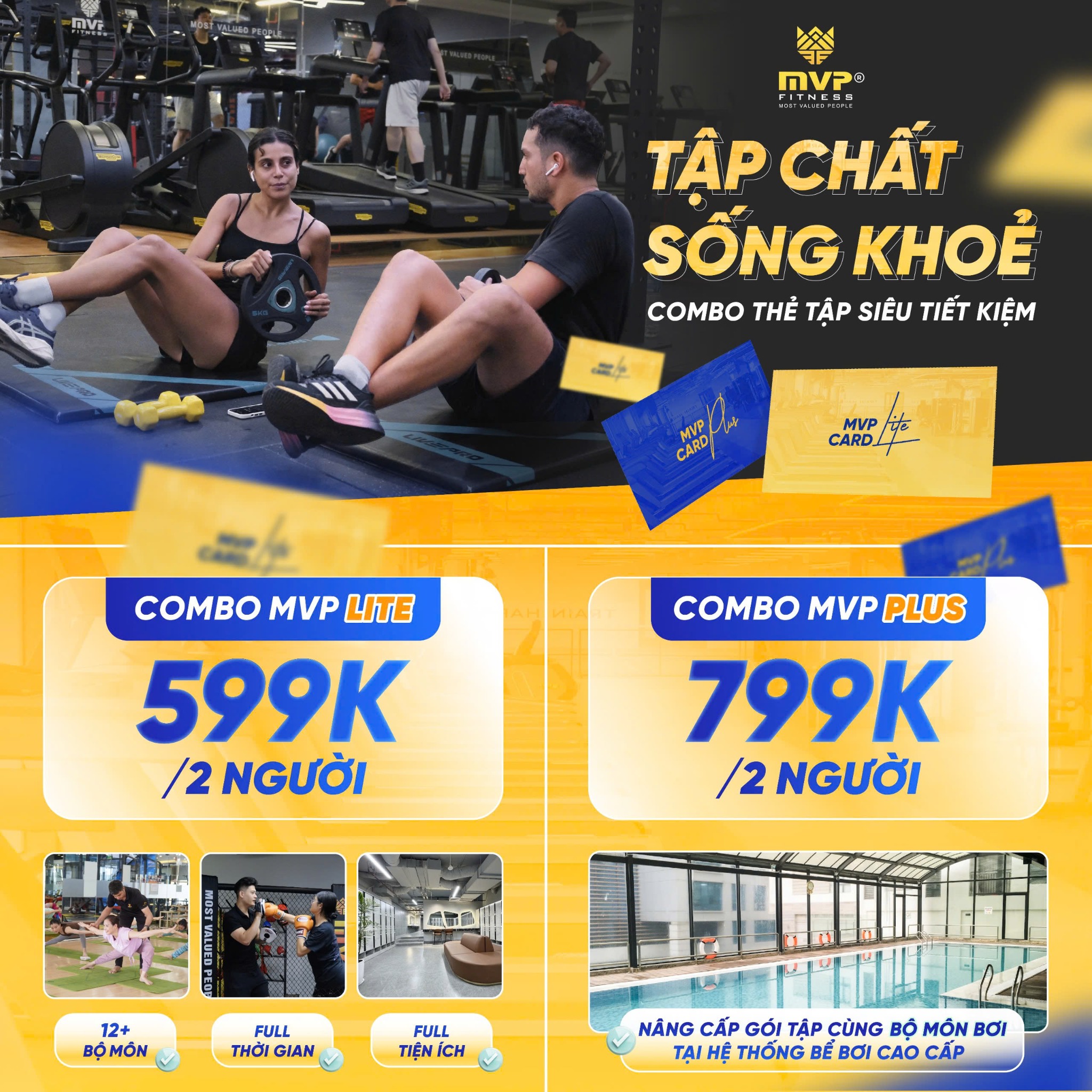 MVP Fitness & Sport Việt Nam Facebook ad: ĐĂNG KÝ NGAY