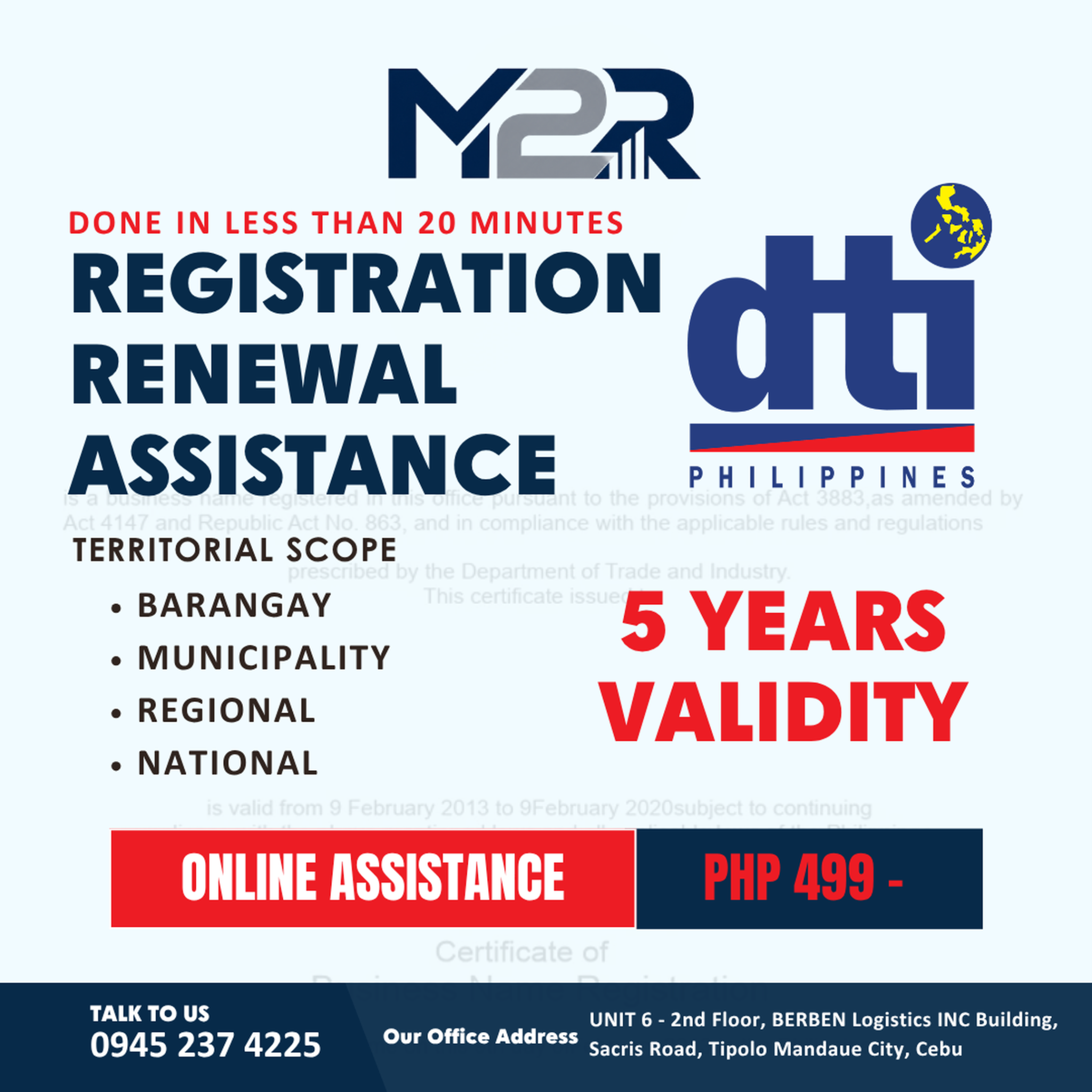 M2-R Accounting and Bookkeeping Services Facebook ad: PROCESS TODAY!