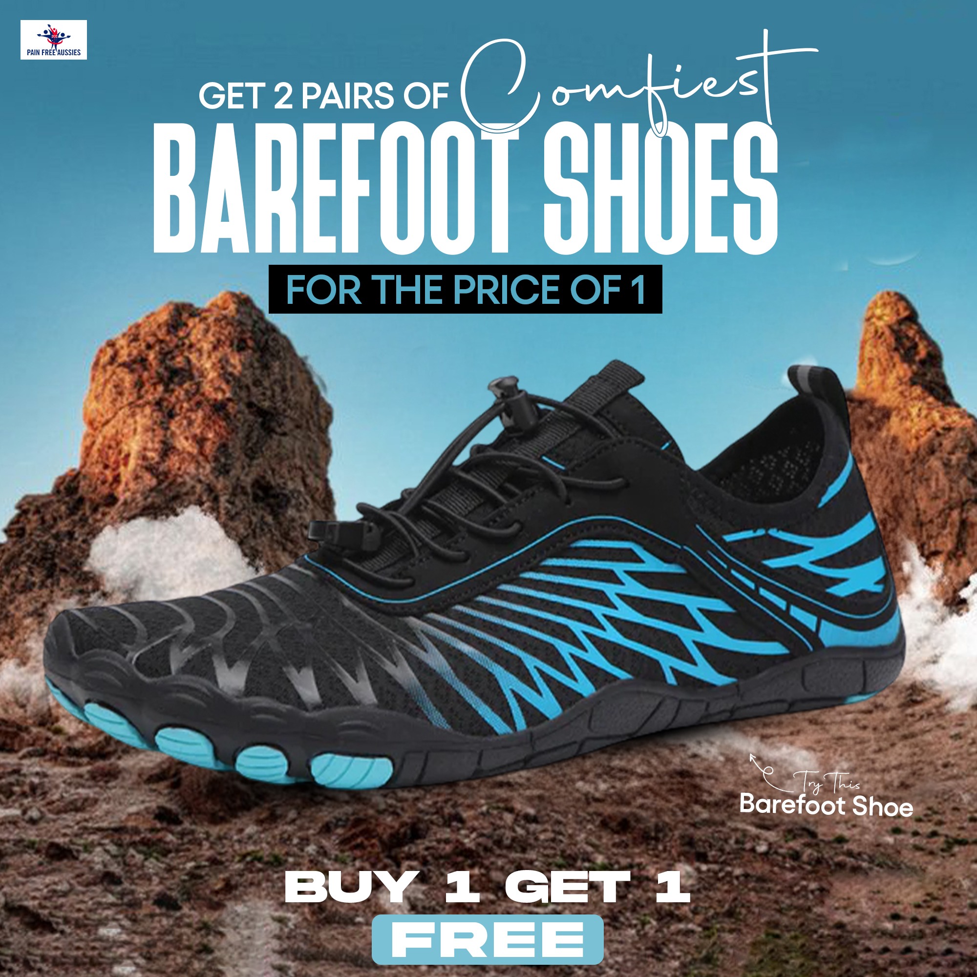 Pain Free Aussies Facebook ad