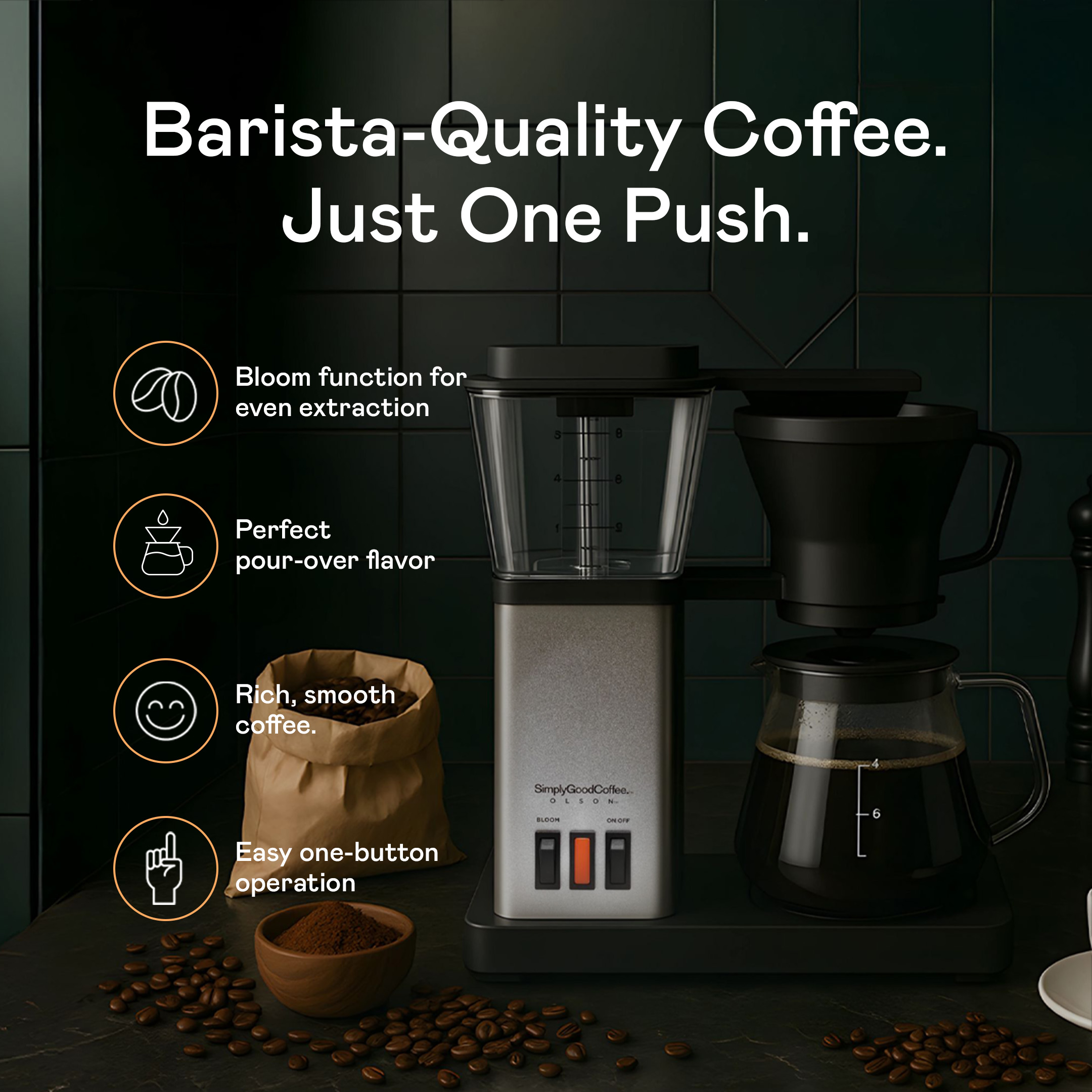 Simply Good Coffee Facebook ad