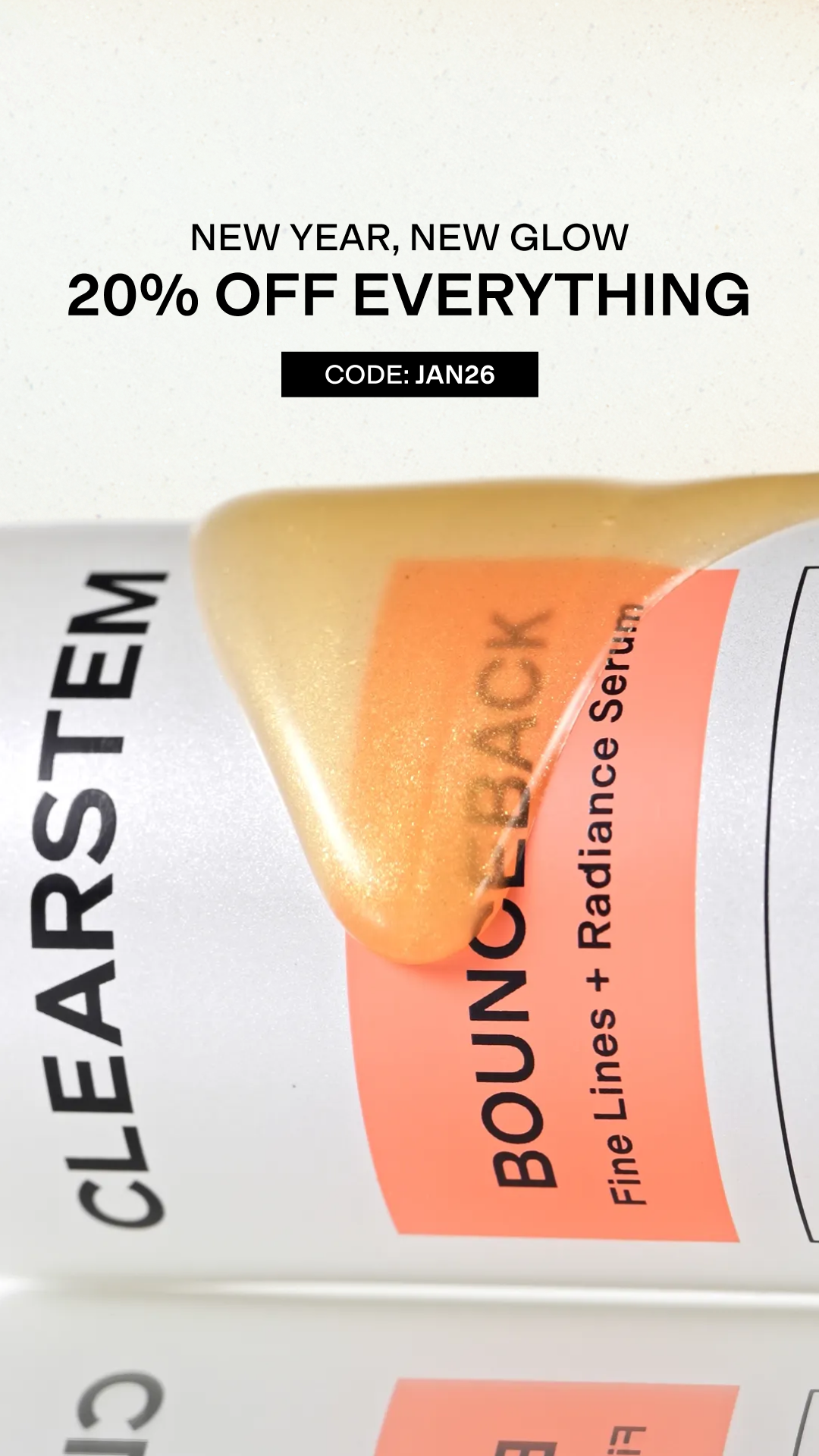 CLEARSTEM Skincare Facebook ad