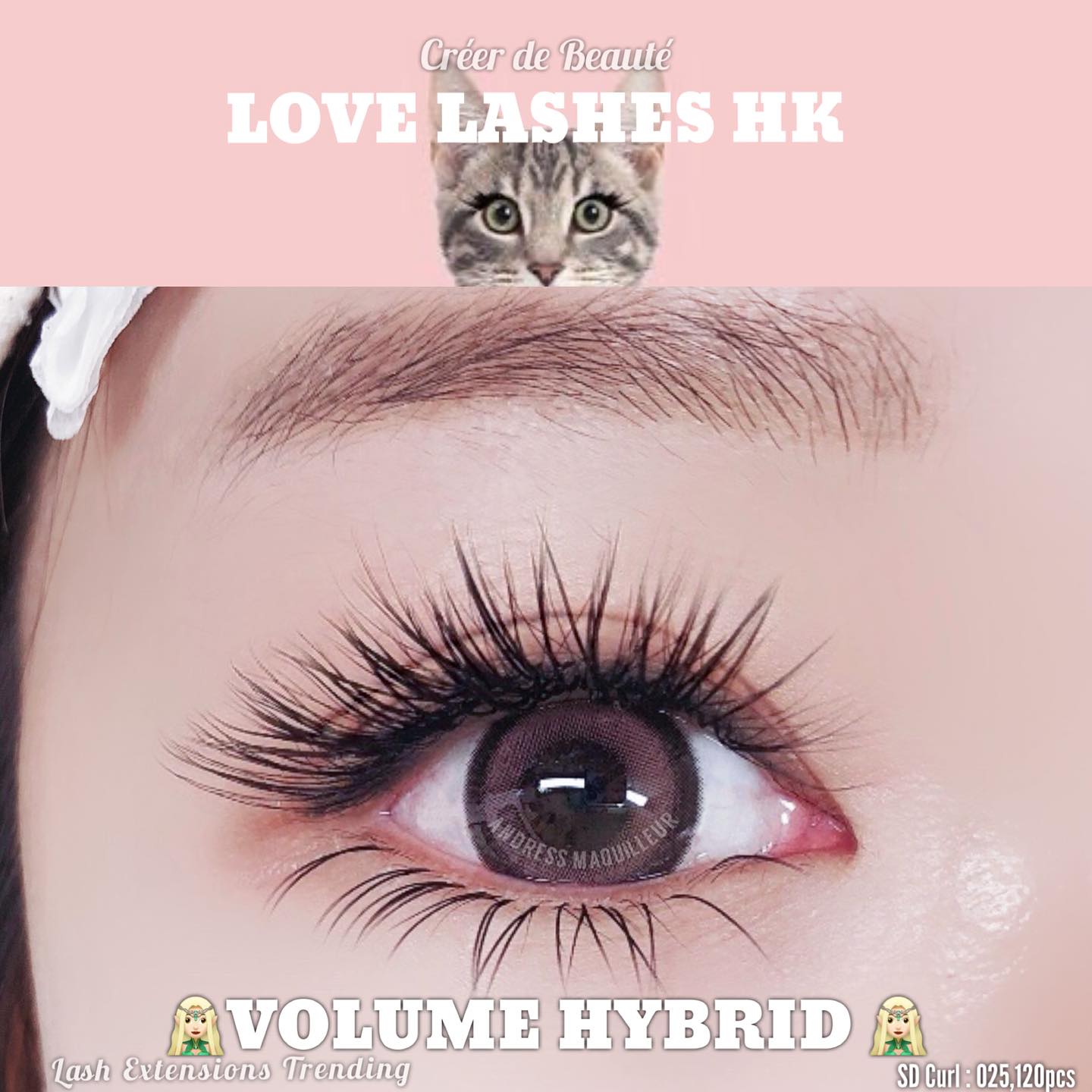 Love Lashes HK Facebook ad