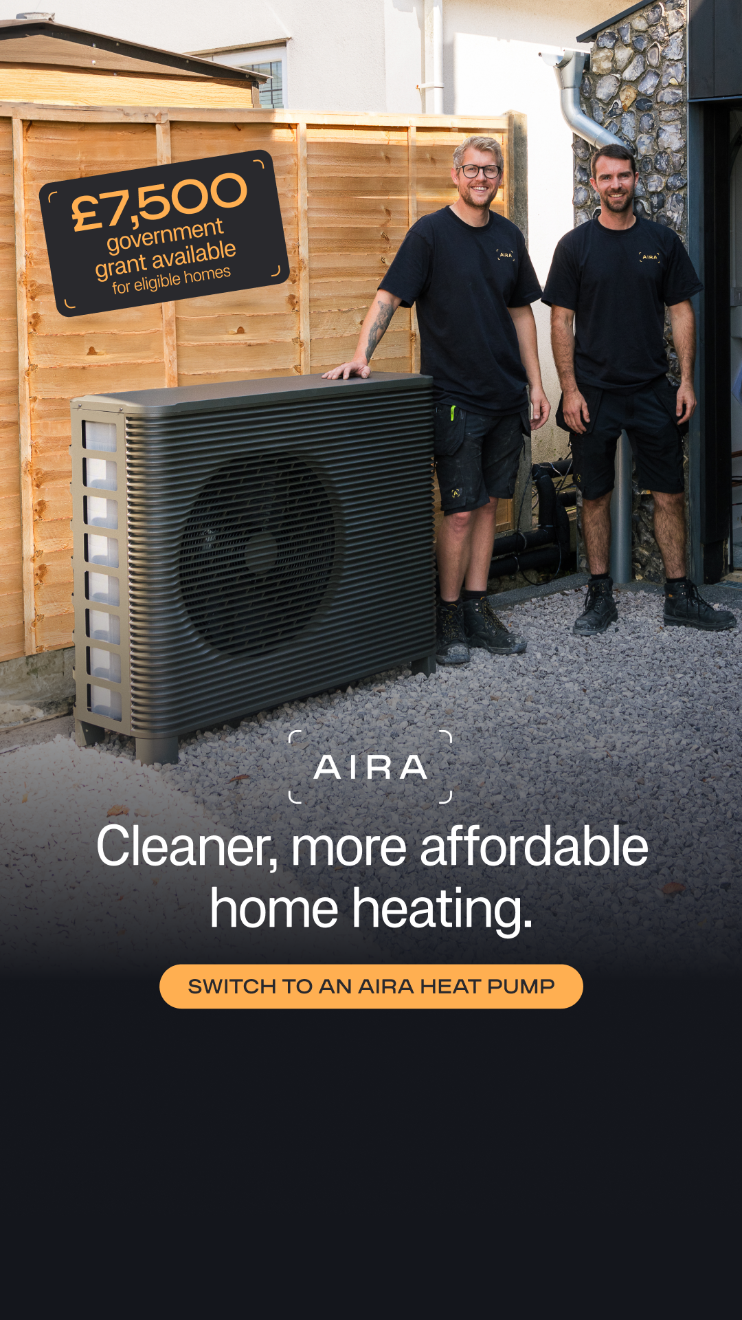 Aira Facebook ad