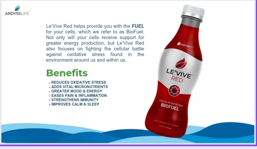 reggieflan Facebook ad: Our signature product, The Red LeVive!
