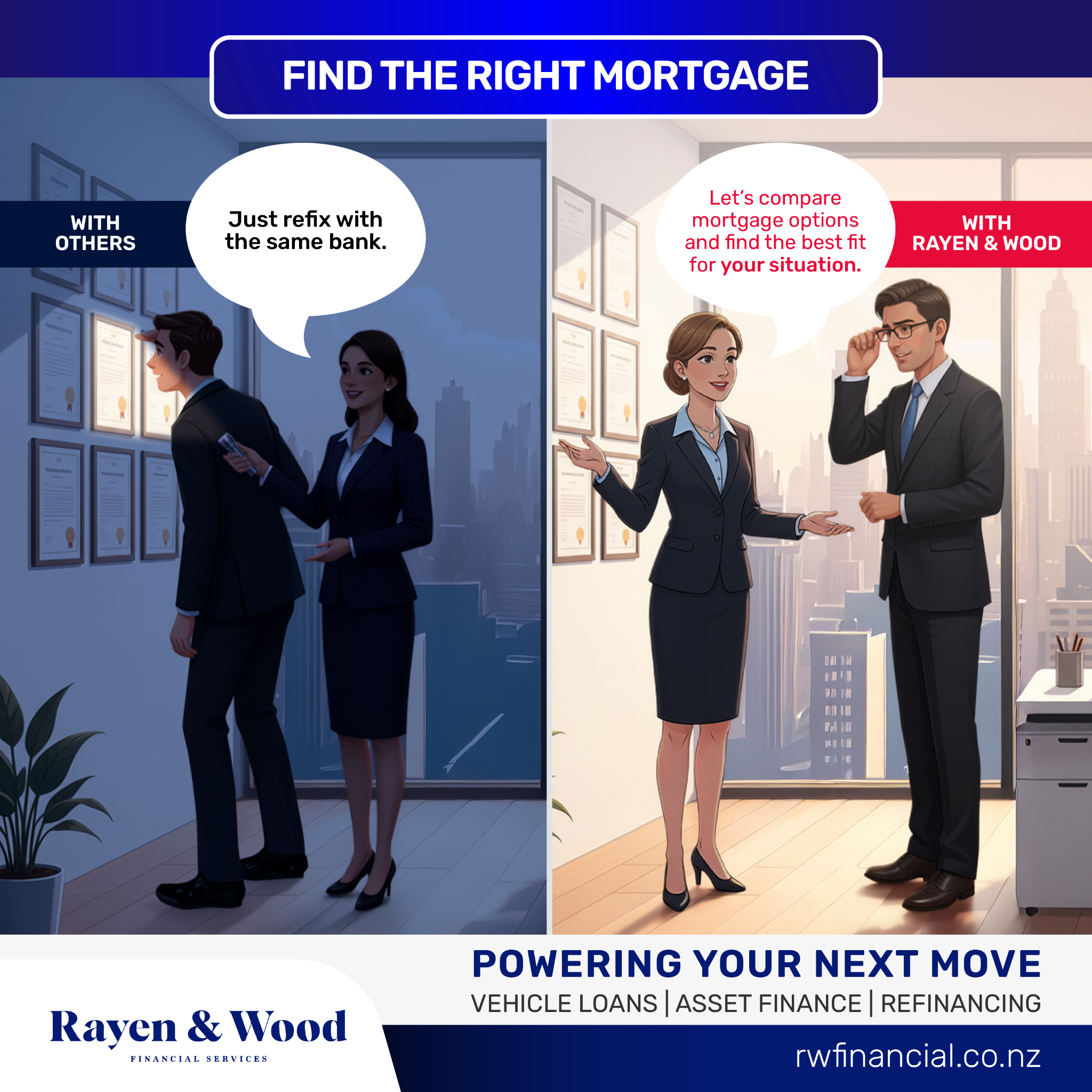 Rayen & Wood Financial Services Facebook ad