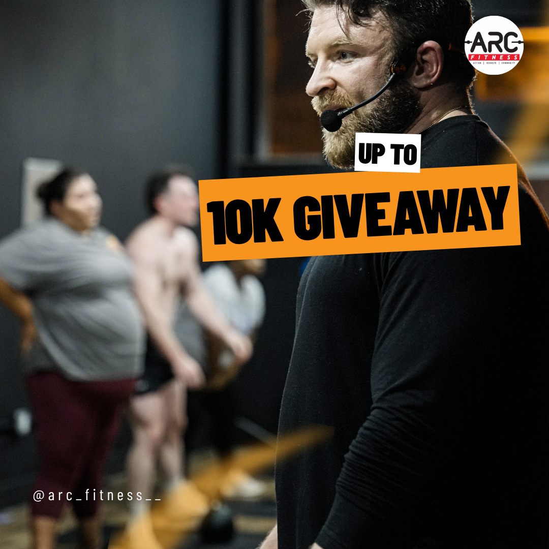 ARC Fitness Facebook ad: $10K in Memberships & Prizes