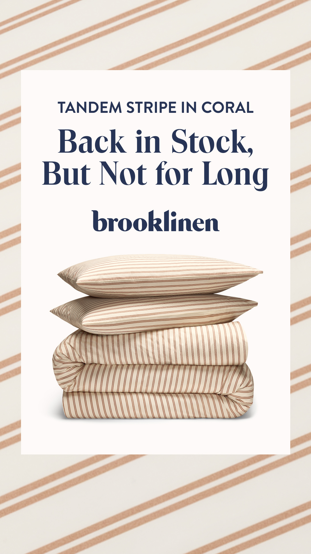 Brooklinen Facebook ad
