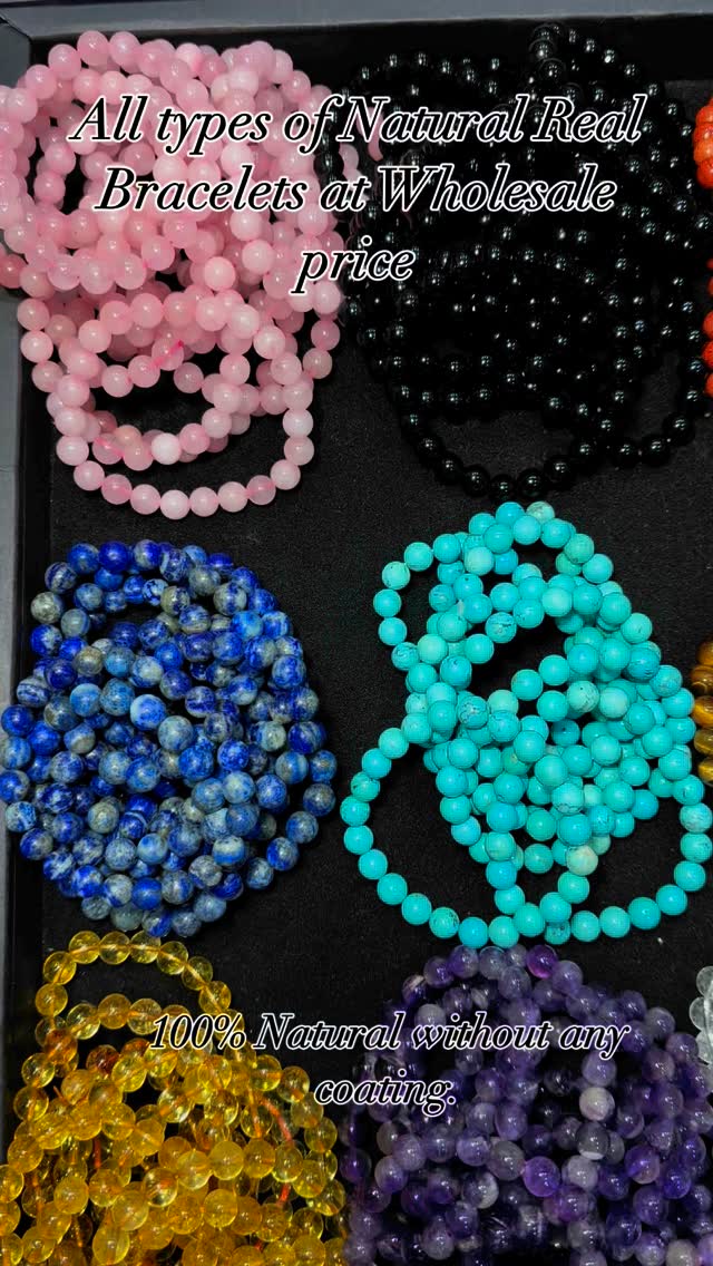 naturalrealstones2 Facebook ad: Super collection of Natural Real Bracelets without any…
