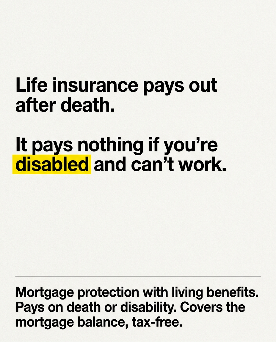 Sitka Life Financial Facebook ad: Keep The House, Either Way