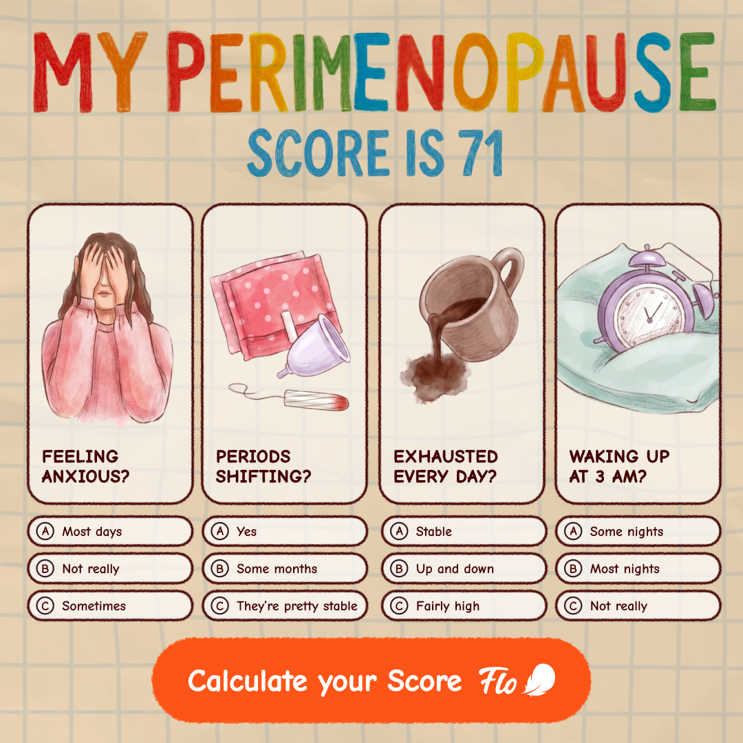 Flo For Perimenopause Facebook ad