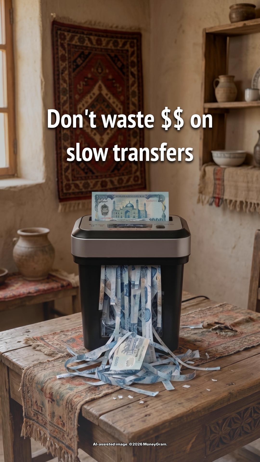 MoneyGram Facebook ad