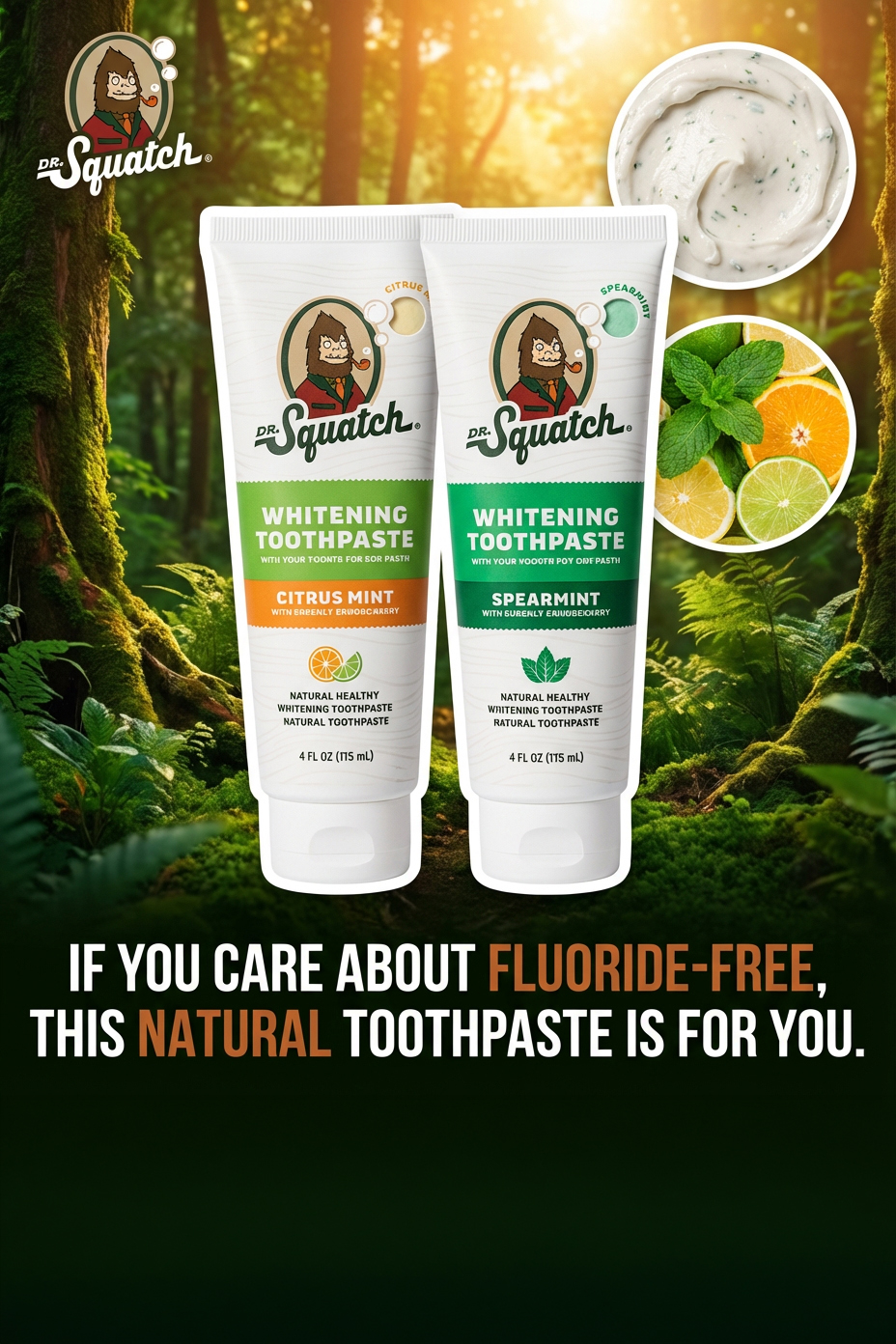 Dr. Squatch Facebook ad