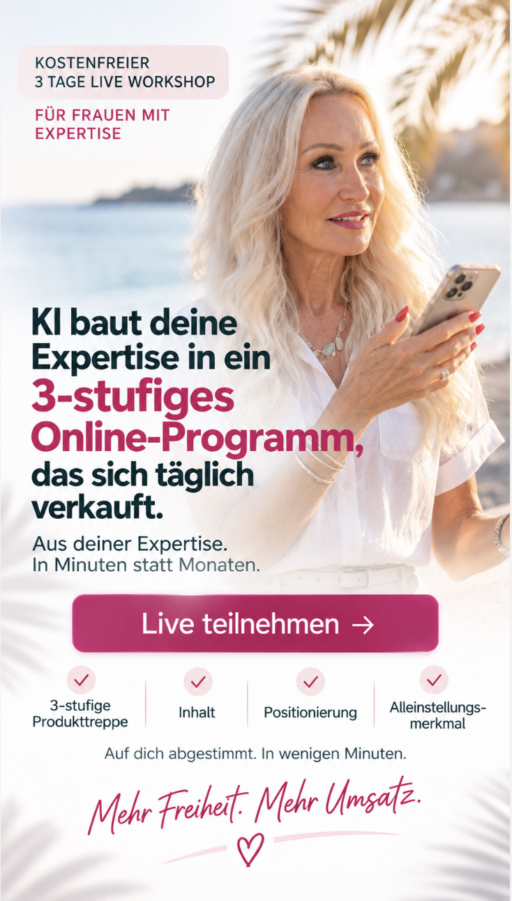 Instagram - Online Business Aufbau / Claudia Büchler Facebook ad