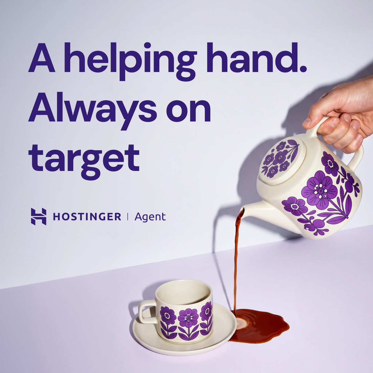 Hostinger Facebook ad: Hostinger Agents