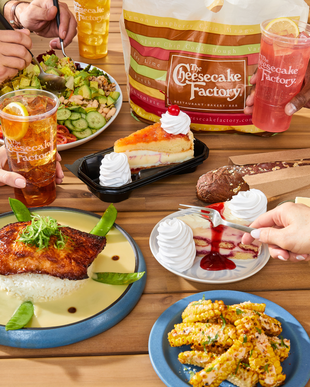 The Cheesecake Factory Facebook ad