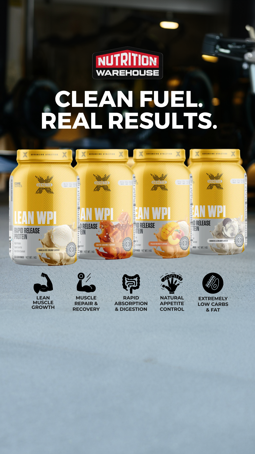 Nutrition Warehouse Facebook ad