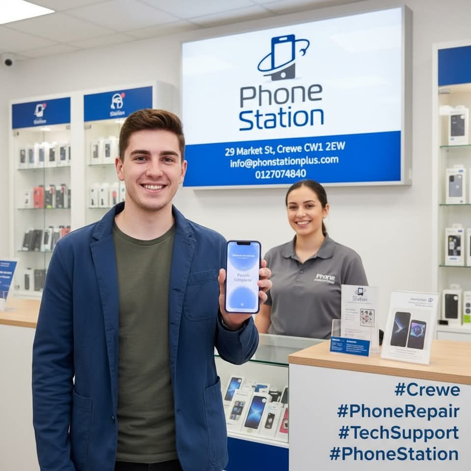 Phone Station Crewe Facebook ad