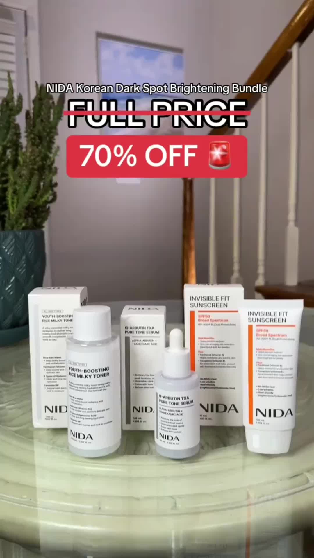 NIDA Skincare Facebook ad: Dark Spots Keep Coming Back?