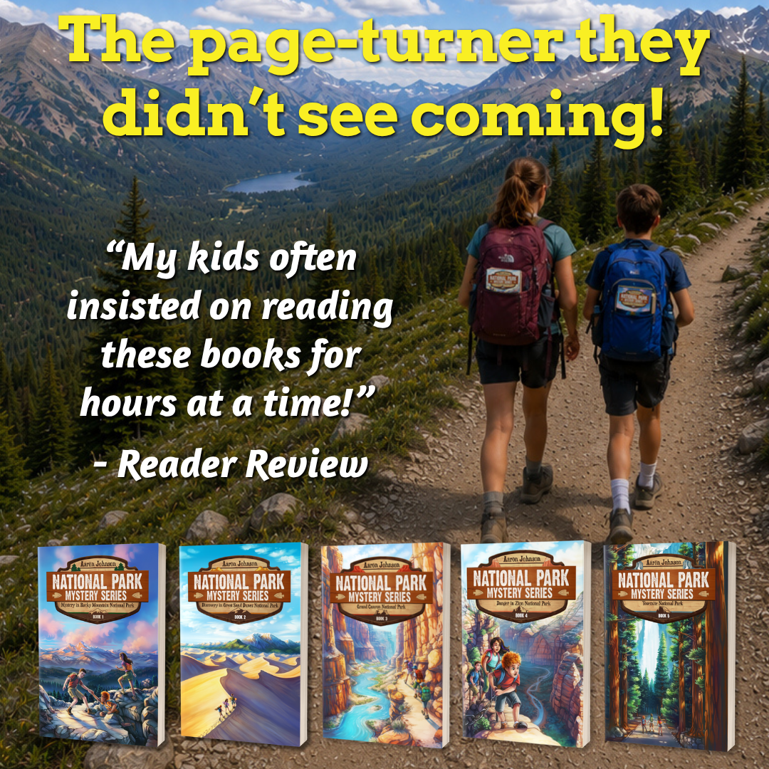 National Park Mystery Series Facebook ad
