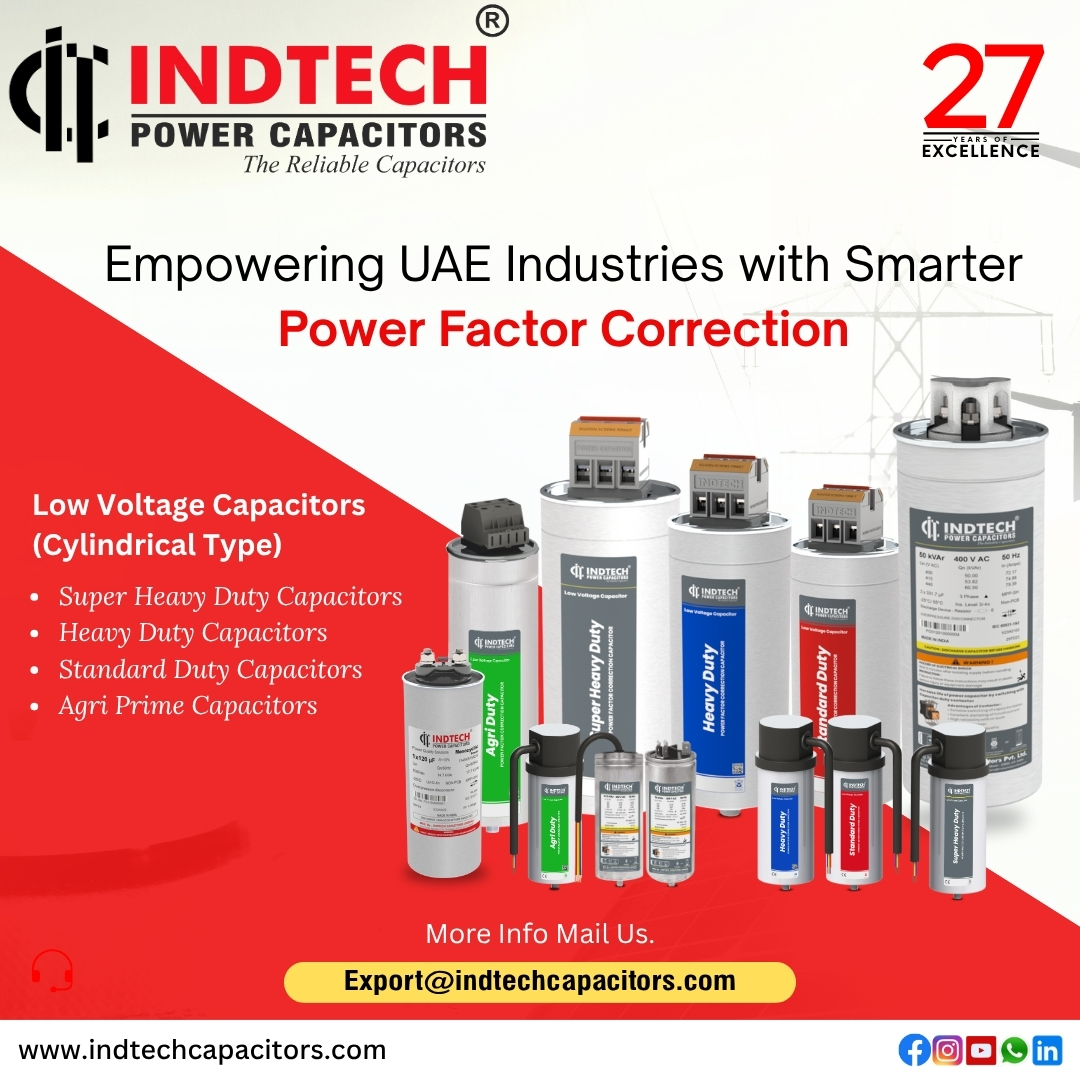 Indtech Capacitors Pvt Ltd Facebook ad: Discover Indtech’s complete range of PFC Capacitors &…