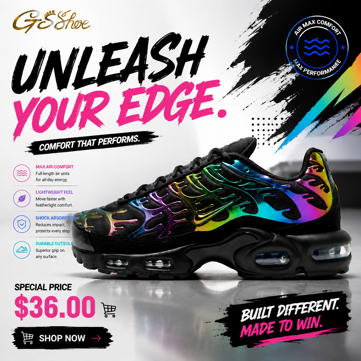 Shoe TT Facebook ad
