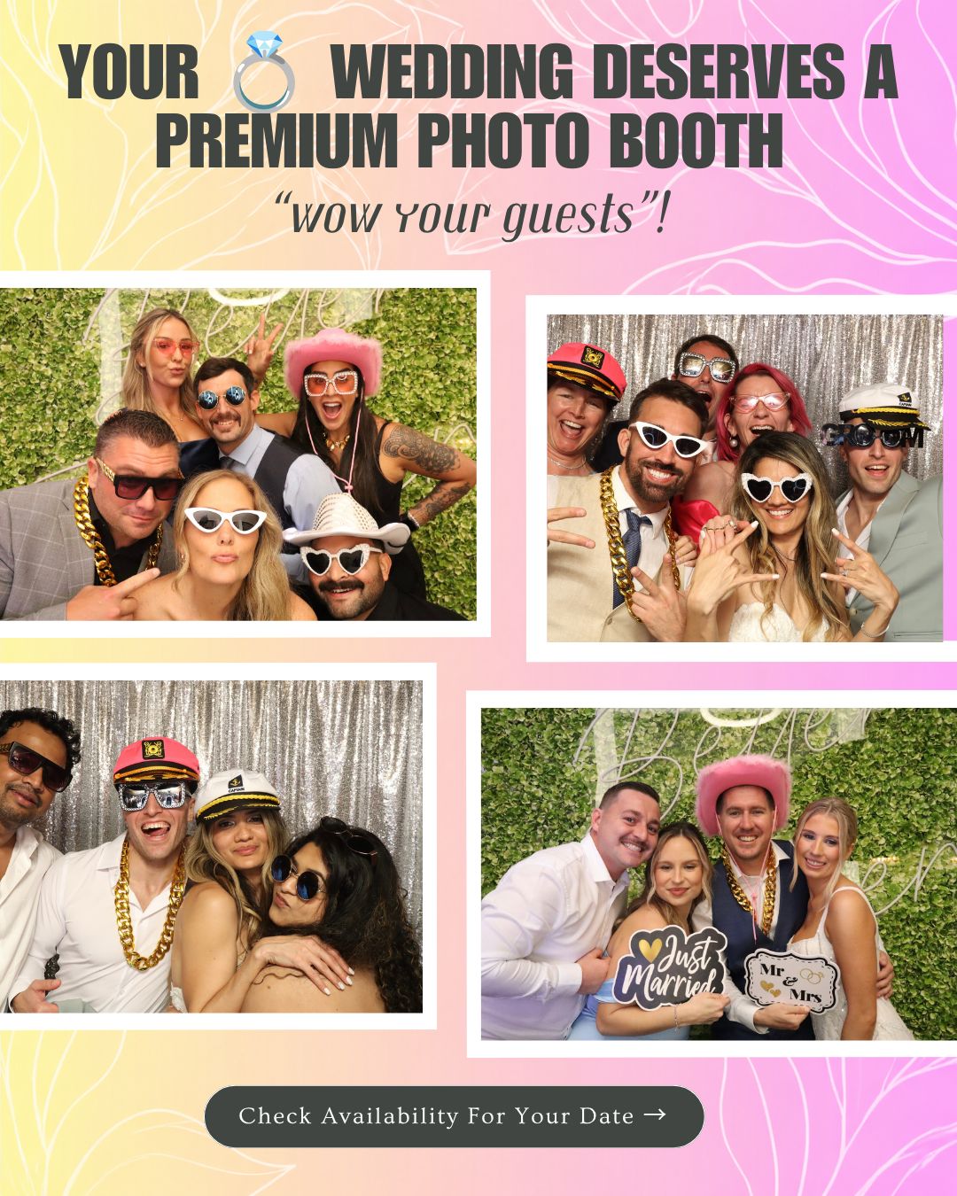 Divine Reflections Photo Booth Company Facebook ad
