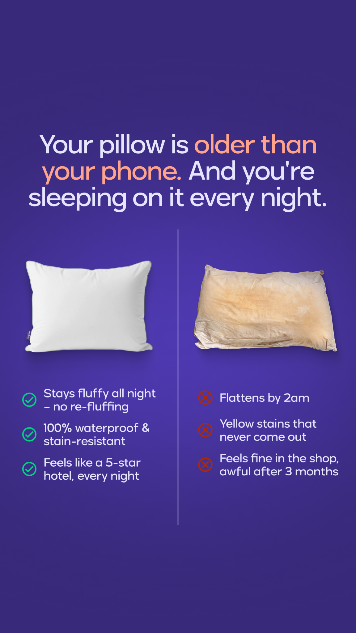 Mellow Sleep Facebook ad