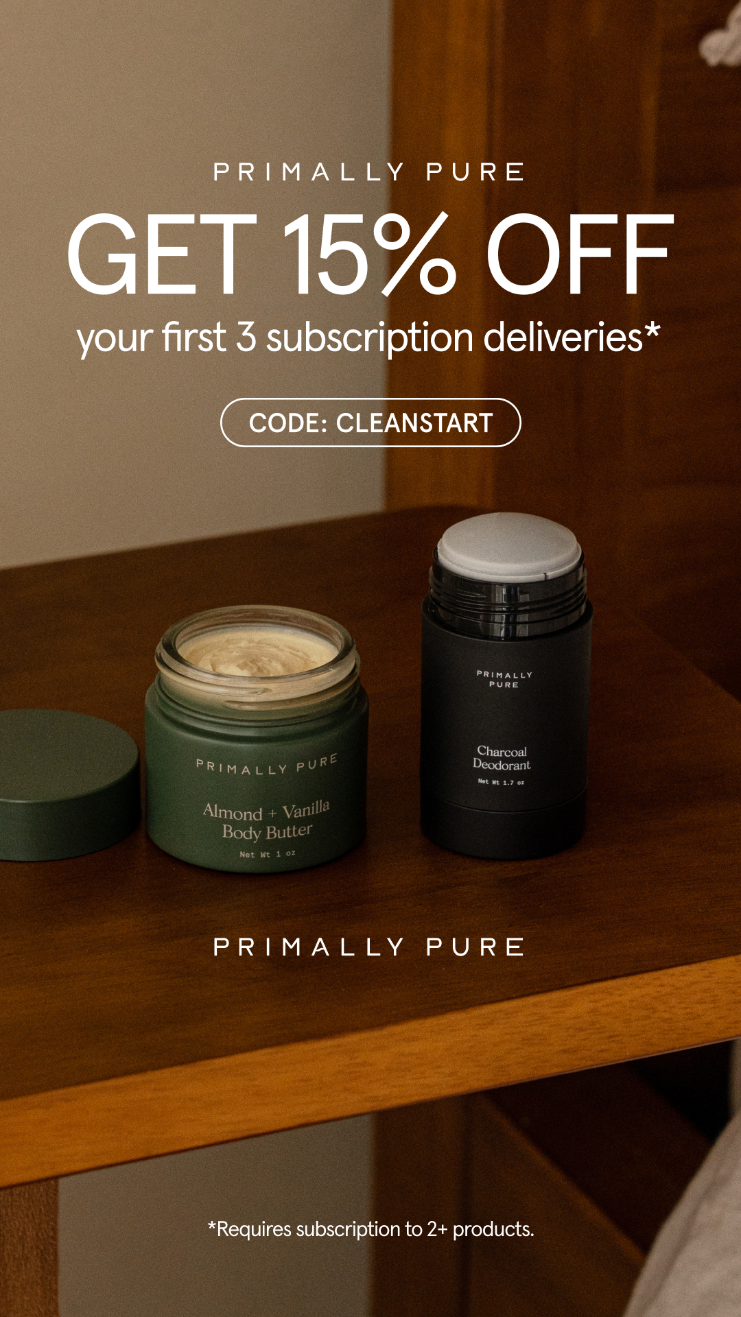 Primally Pure Skincare Facebook ad