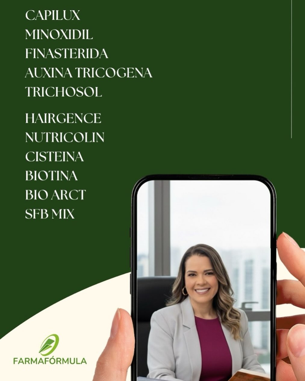 dramarciliamendes Facebook ad: Queda capilar não começa no fio.
