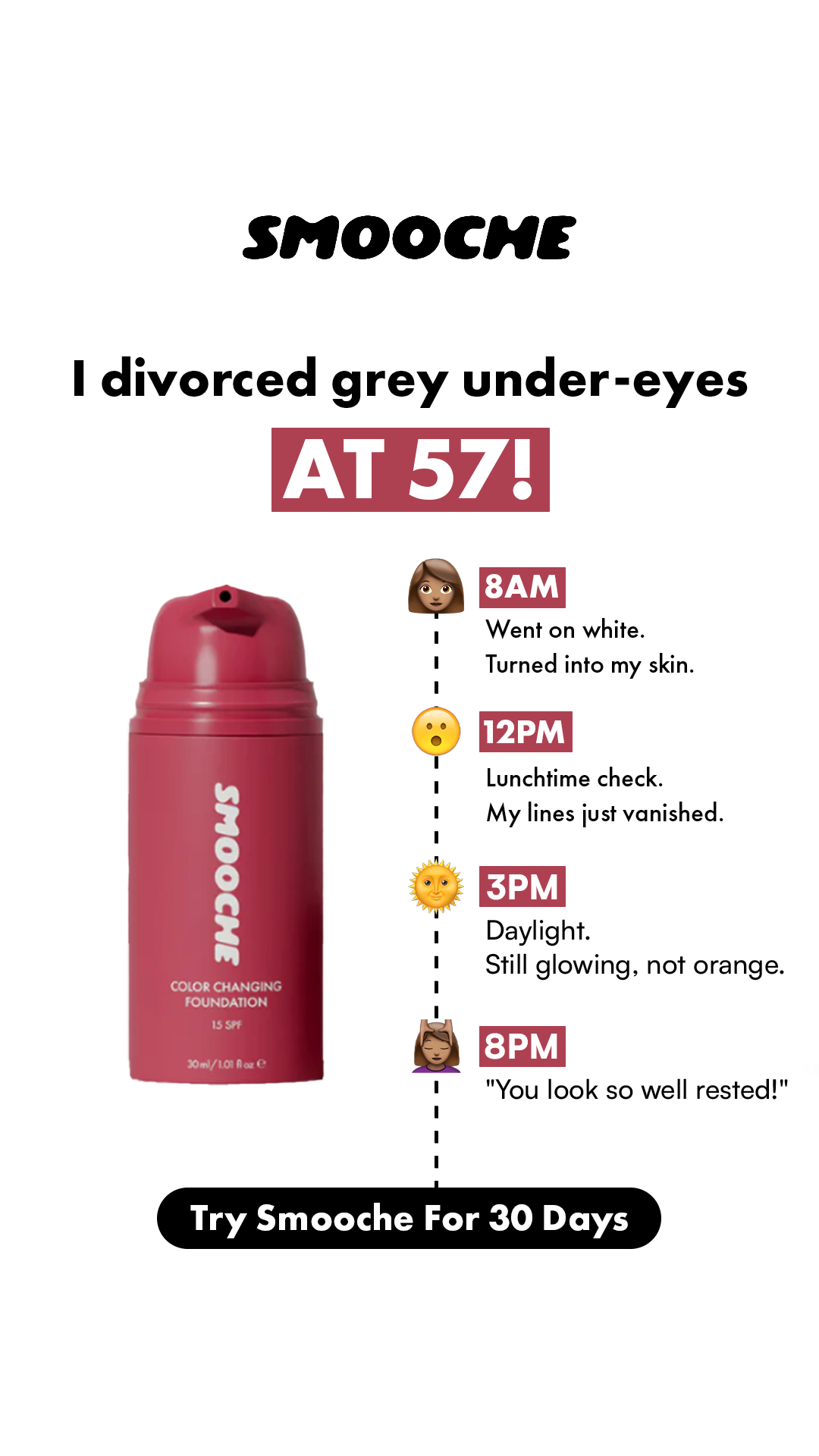 Cosmetic Times Facebook ad: I Thought Foundation Was Over For Me At 52
