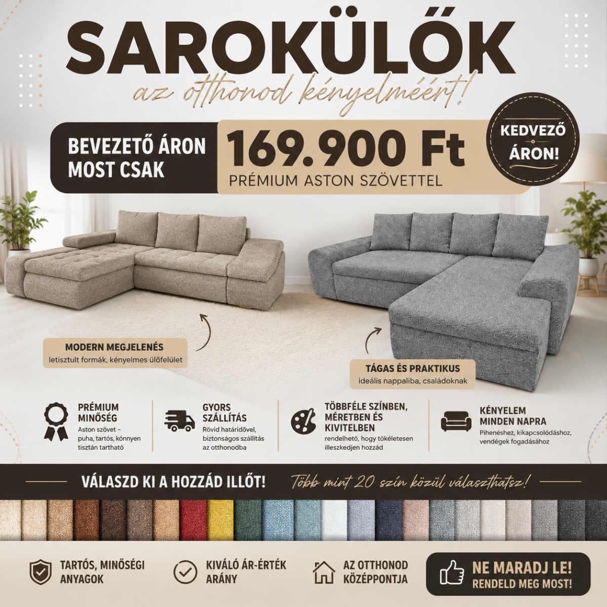 B&ZS Bútor Webáruház Facebook ad
