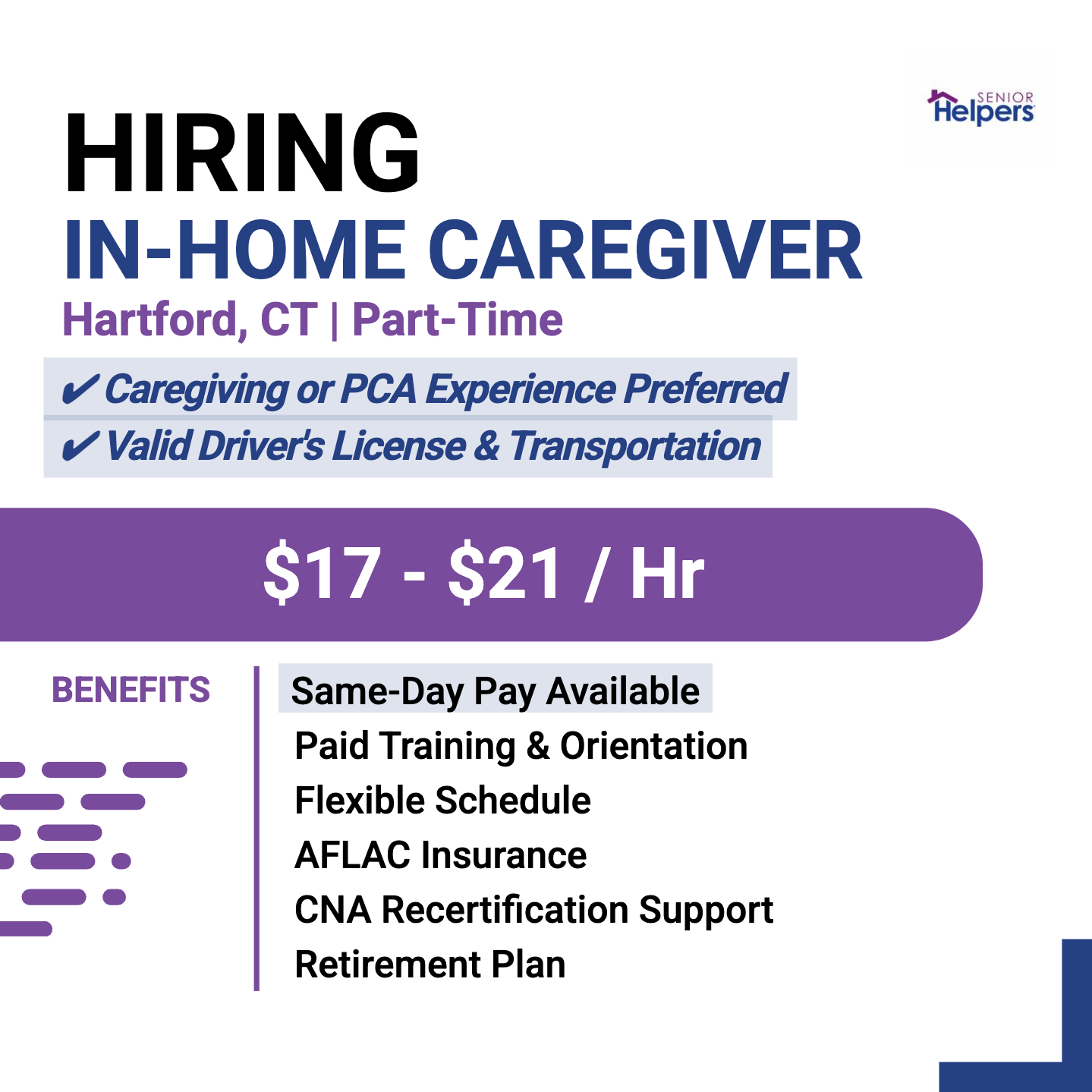 Hireline Healthcare Jobs Facebook ad