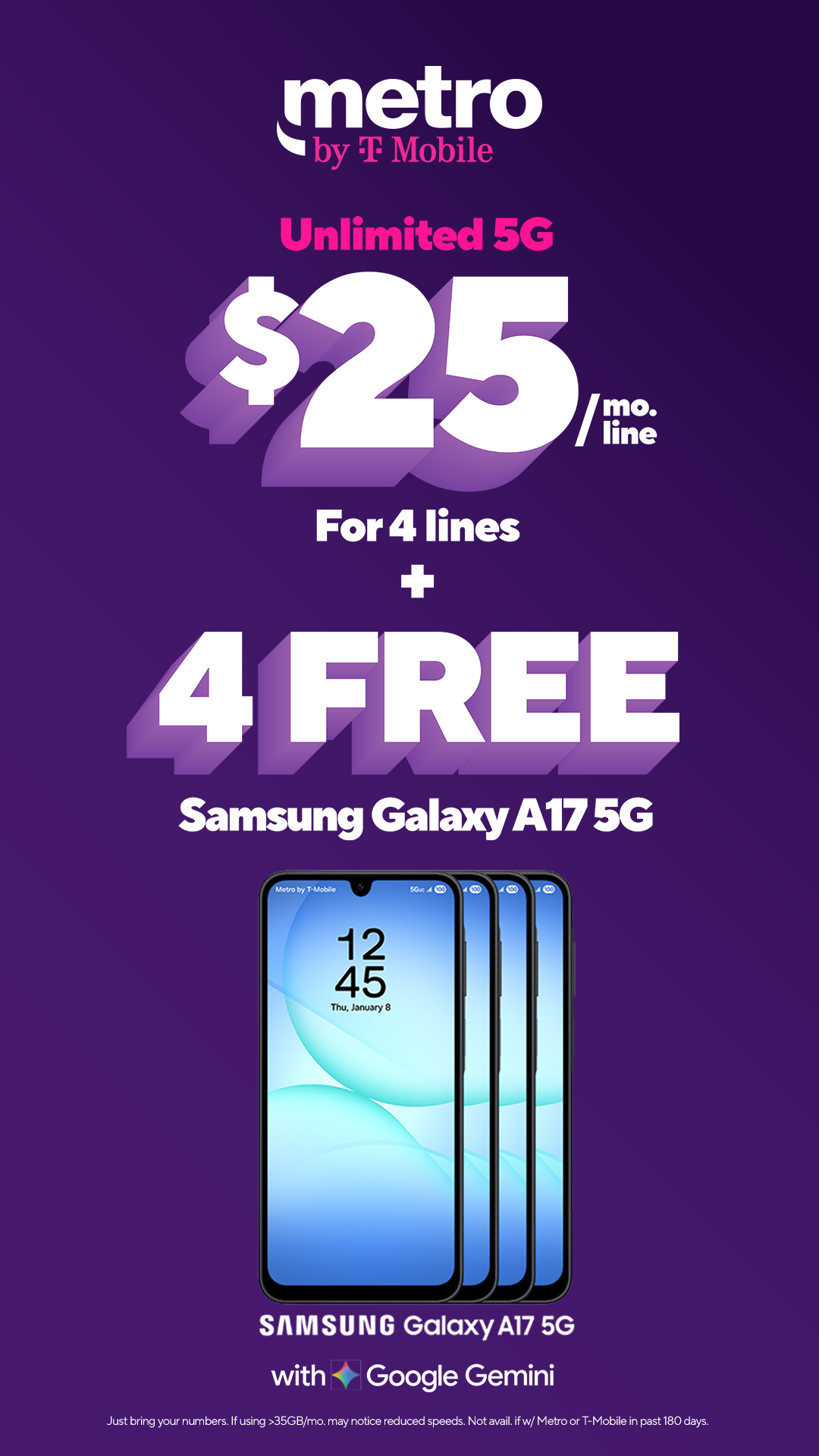 Metro by T-Mobile Facebook ad