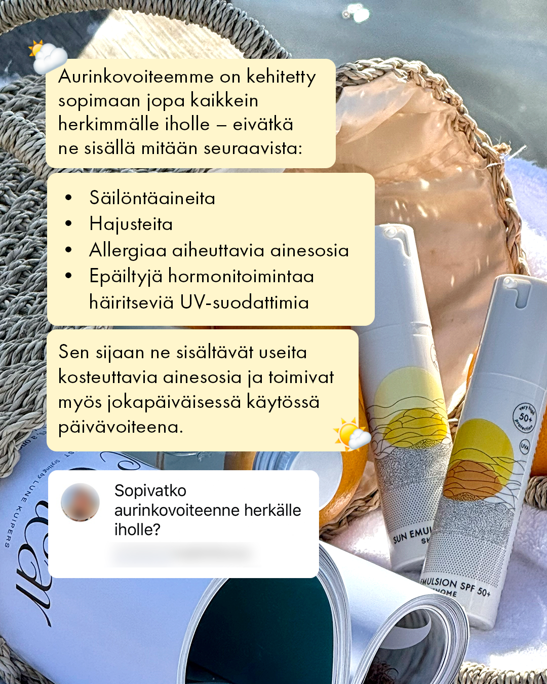 Skinome Facebook ad