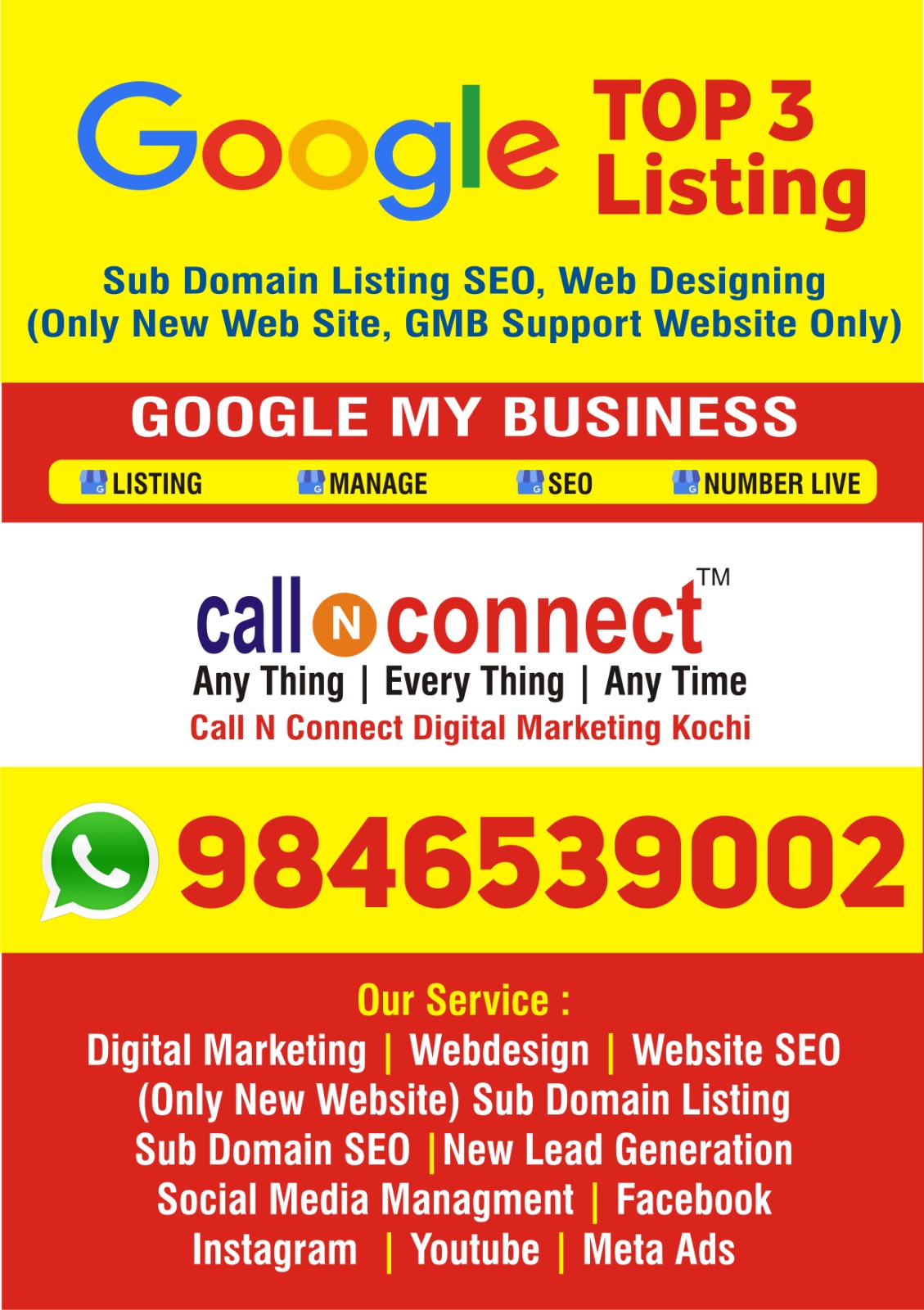 Calln Connect Facebook ad from Apr 11, 2026