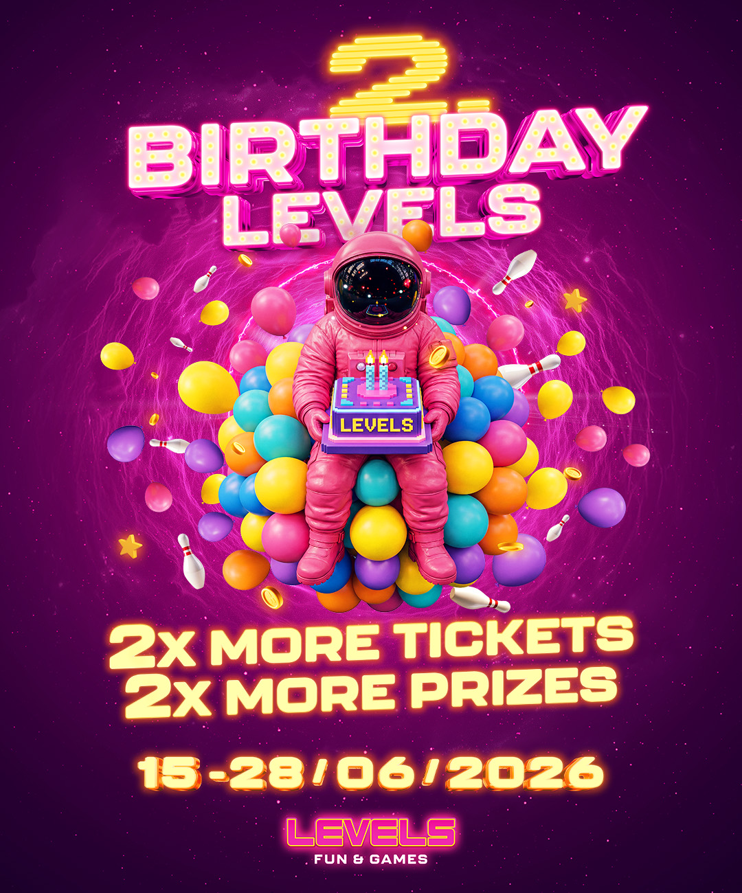 Levels Prague Facebook ad